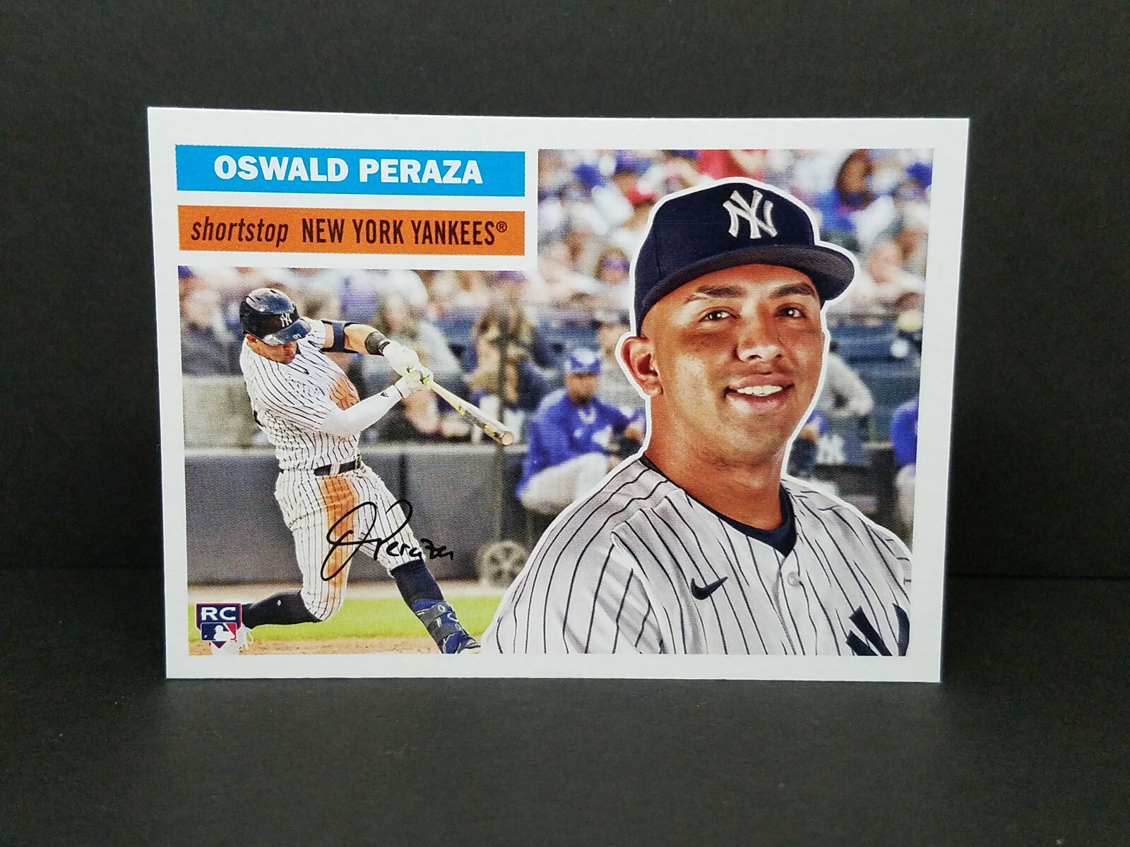 2023 Topps Archives #51 Oswald Peraza, New York Yankees (RC) - Base Rookie Card