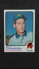 1973 Topps baseball cards # 74 Billy Champion  ( G to VG )