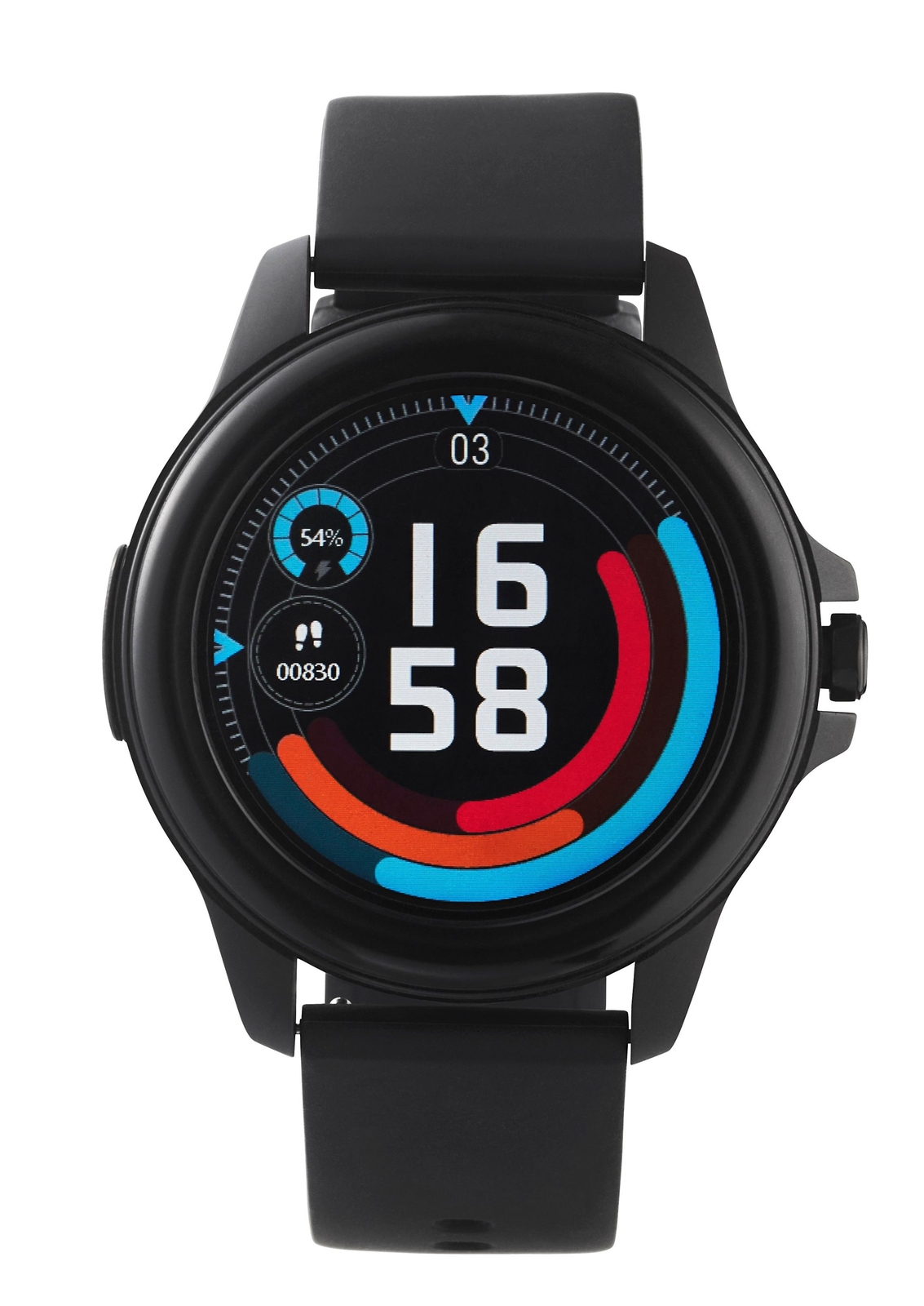 Тренажер для активного отдыха Orbisana FIT 900 Fitnessuhr Parbat Metallgehäuse schwarz BWARE