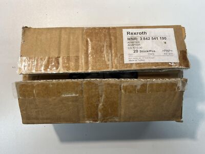 20 Stück Bosch Rexroth Verbindungskomponente, Adapter 382541190  (NEU&OVP)