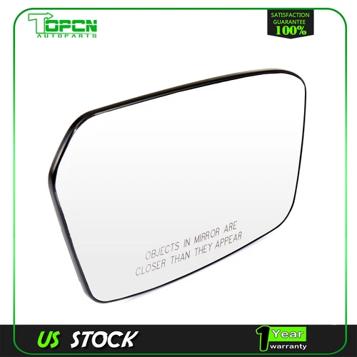 For 2006-2010 Ford FUSION Side Mirror Chrome CONVEX+W Glass(Right/Passenger)Side