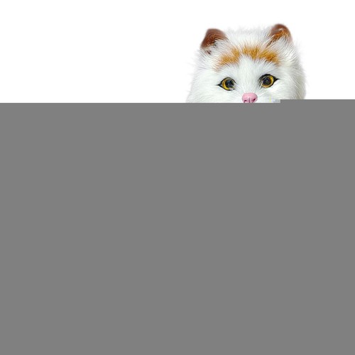 1PCS Simulation Stuffed Cat Cute Plush Animal Cat Dolls Toys Decoration Gifts