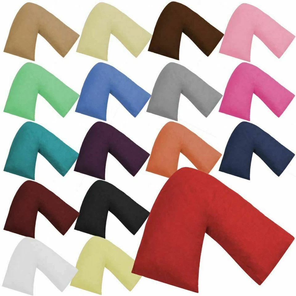 NIGHT ZONE V SHAPED PILLOW CASE COVER - NURSING PREGNANCY MATERNITY ORTHOPAEDIC SUPPORT