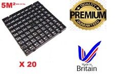 20 x Plastic Paving Driveway Grid Turf Grass Lawn Path Gravel Protector Drainage