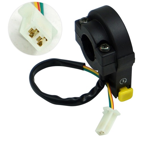 Motorcycle Handlebar Start Switch Push Button Fog Spot Signal Light - Picture 4 of 5