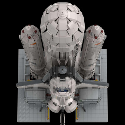 Space Transportation System-1 5707 Stück für 10283 Space Shuttle C9308 Neu