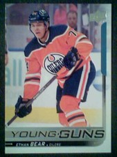 ETHAN BEAR 18/19 AUTHENTIC UDS2 YOUNG GUNS CARD  SP