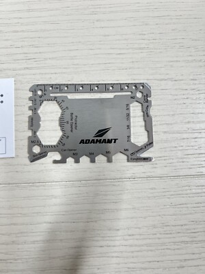 Adamant 24- In 1 Steel lite Compact Multi Tool Card