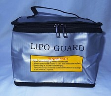 LIPO BATTERY BAG FOR SAFE STORAGE AND CHARGING, LARGE, FIRE RETARDANT UK SELLER