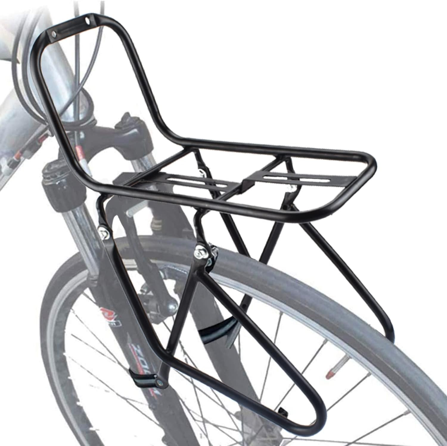 (New) Front Bike Rack 15kg Heavy Duty Cargo Carrier Universal Mountain City Bicycle Ra (34.15 USD)