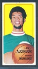 1970-71 Topps Basketball #75 LEW ALCINDOR Bucks  Presents Well ~  POOR (pinholes