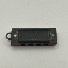 Vintage Music Japan Toy Miniature Harmonica 1960s 1.5" x .5"