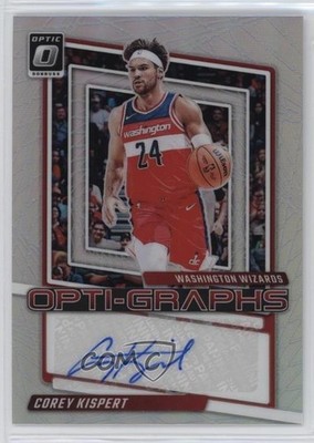 2023-24 Panini Donruss Optic Opti-Graphs Corey Kispert #OG-KPT Auto 11x6
