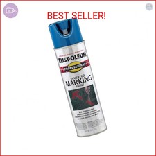 Rust-Oleum Professional Inverted Caution Blue Marking Spray Paint