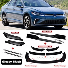 For Volkswagen Jetta Front Bumper Lip Spoiler Body Kit Side Skirtrear Lip For Volkswagen Jetta Front Bumper Lip Spoiler Body Kit Side Skirtrear Lip