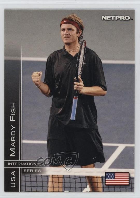 2003 NetPro International Series Mardy Fish #37 Rookie RC 0qn