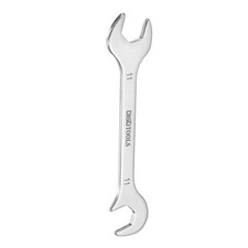 Clé Plate 11 mm Fourche Double Métrique Acier Inox 30Cr13 pour Autos