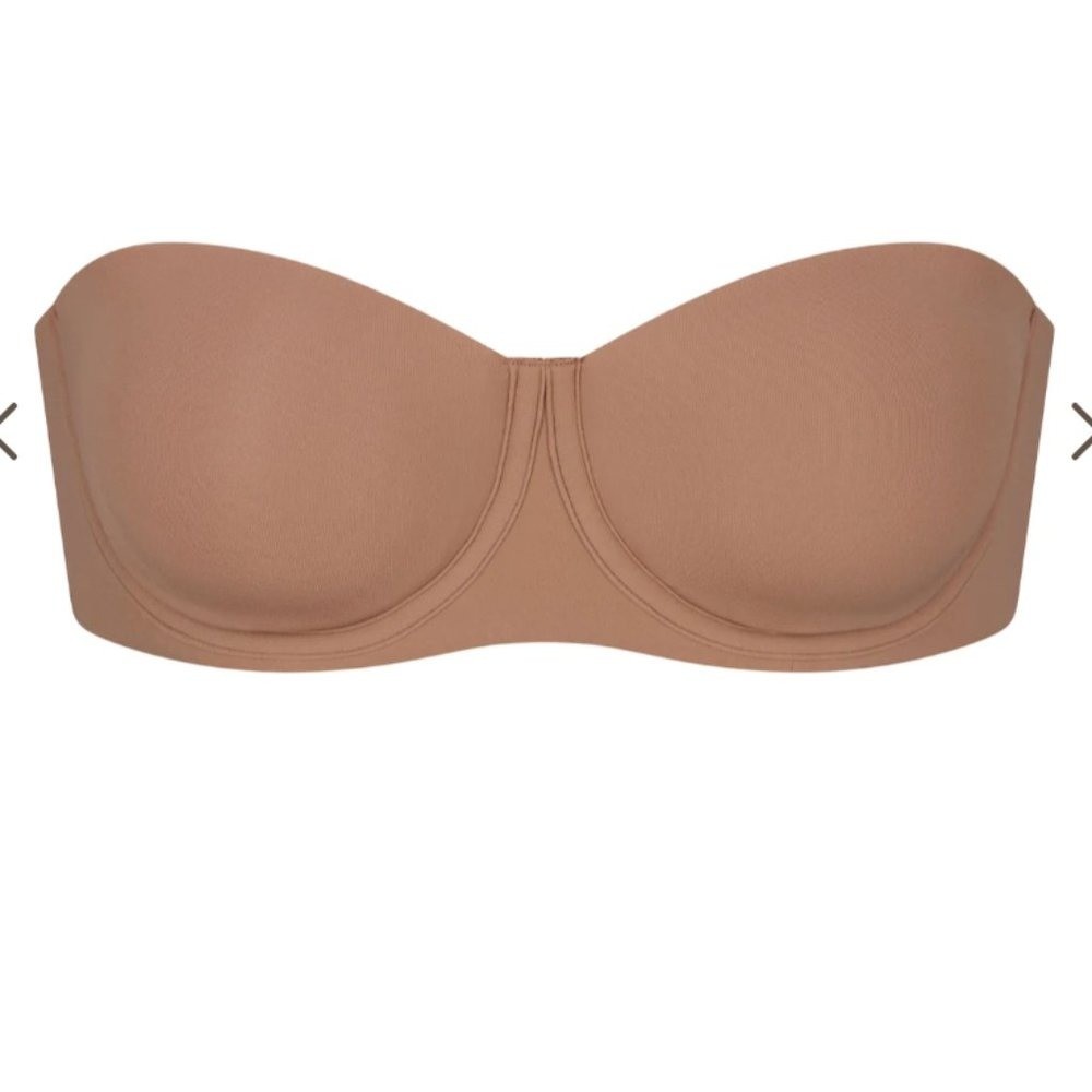SKIMS Fits Everybody Strapless Bra in Sienna Sz 36C - NWT!! SOLD OUT!!!