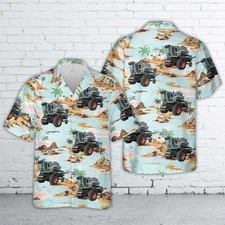 1979 Gleaner L2 Combine With Heads Hawaiian Shirt