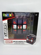 Spin Master - Rubik's Cube Miles Morales - Marvel - Spiderman Collectible Puzzle