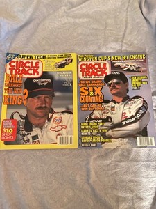 Circle Track Magazine Lot Of 2 Dec 1991 &March 1994 Dale Earnhardt