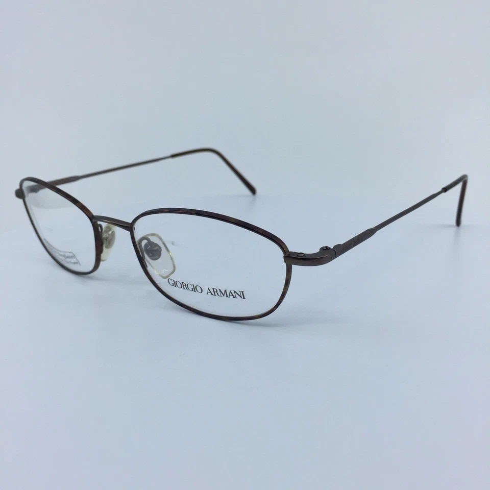 全新 复古 Giorgio Armani 1006 眼镜 GA 1006 C. 1165 青铜 51-18 毫米 意大利 — 第 2/4 张图片