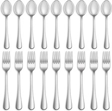 12 Pcs Forks  Spoons Silverware Set Food Grade Stainless Steel Flatware Cutlery