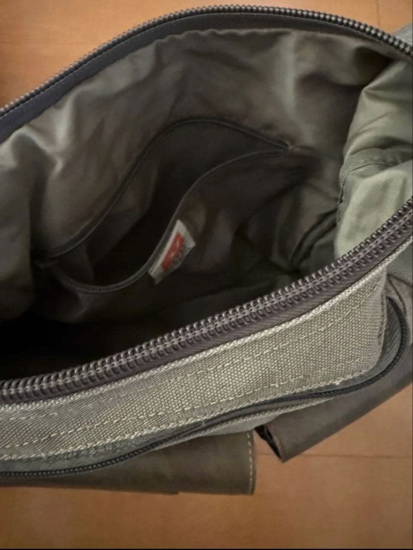 Diesel Military Shoulder Bag Vintage Dark Green Womens Auth From Japan RIN thumbnail 18