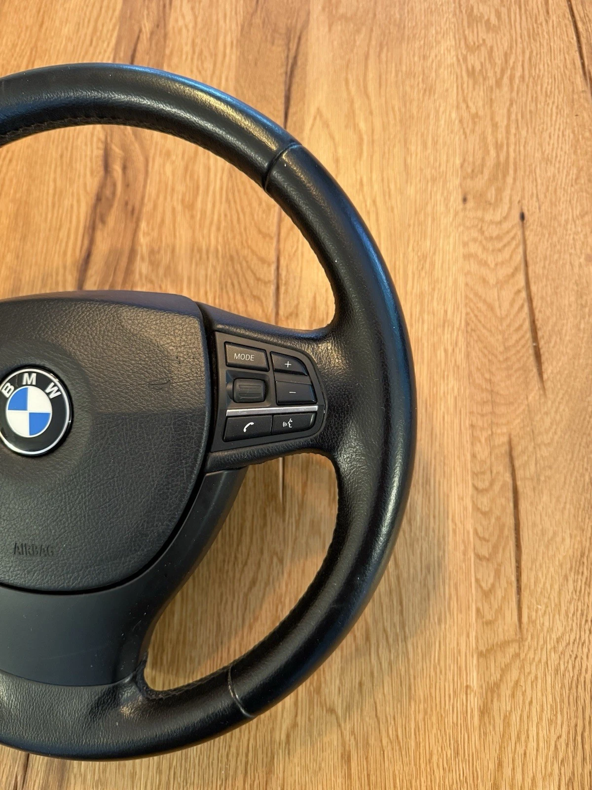 BMW 5 Series F10-F11 Steering Wheel OEM Genuine No Paddles - Used Condition 3