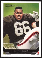 Tony Jones, 1993 Topps, #592, Cleveland Browns, Gold