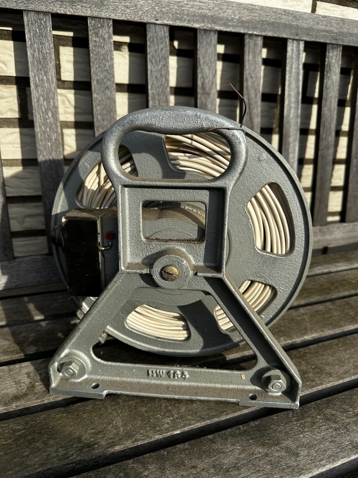 Vintage Neumann speaker  Cable  copper audio West-Germany 1958