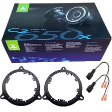JL Audio C2-650X 6.5 Rear Back Car Speakers for Select Infinity/Nissan Vehicles