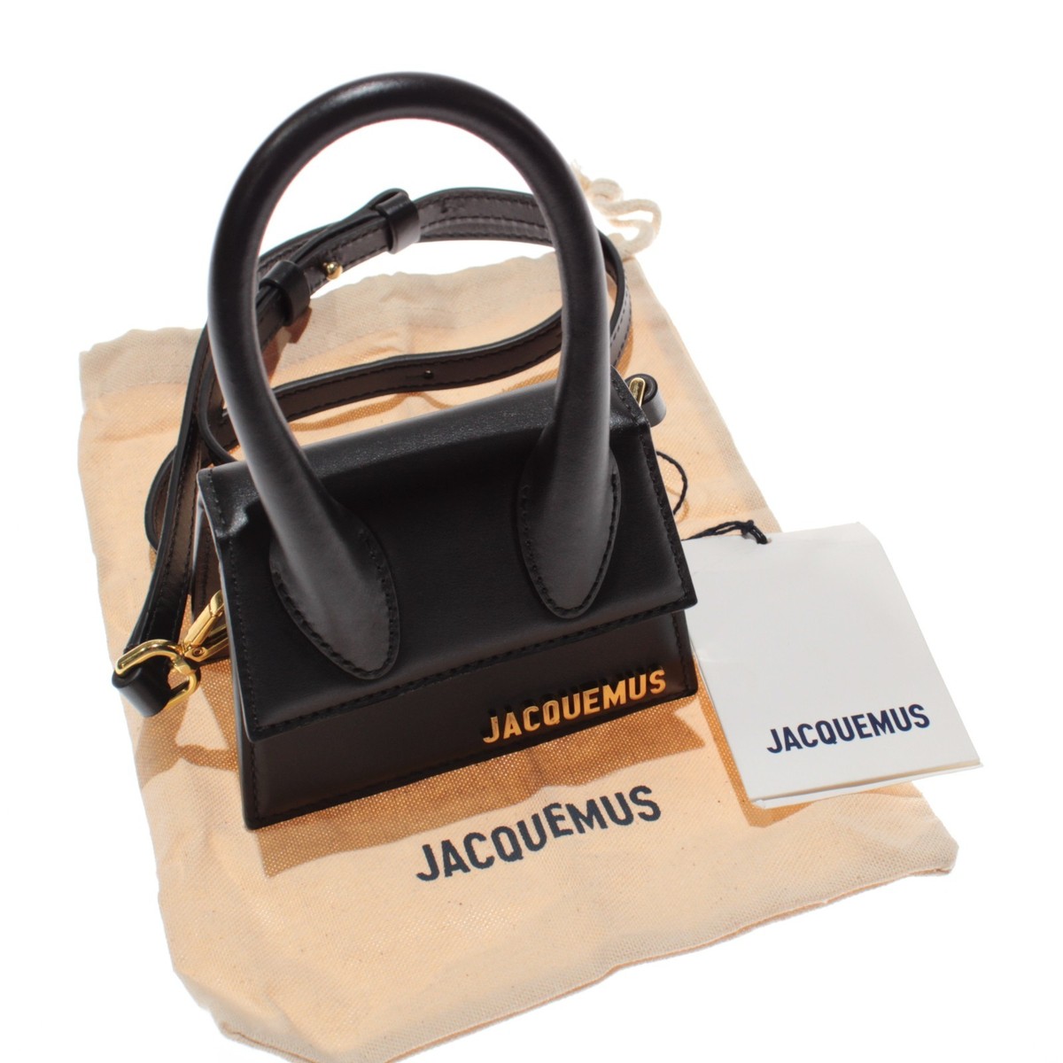Jacquemus NWT Le Chiquito Top Handle Mini Purse / Bag w/ Crossbody