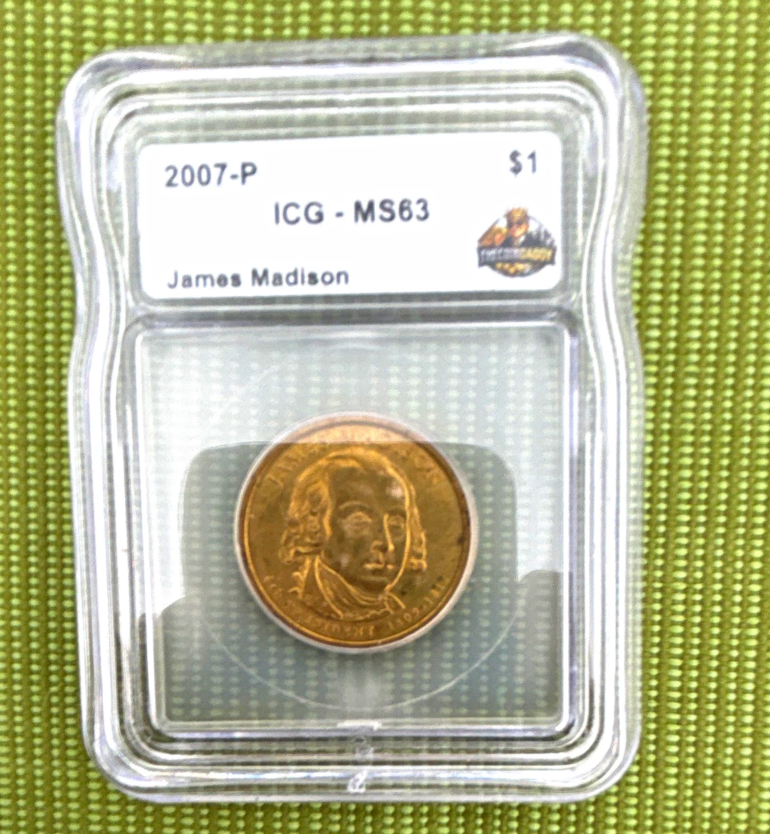 MS 63 Graded 2007 Presidential Dollar Coins (2007-Now) for sale | eBay