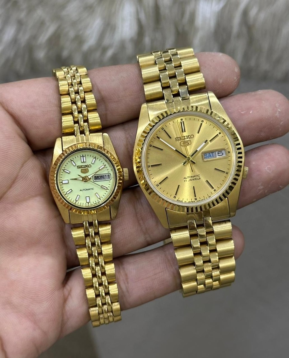 Seiko 5 Sports Gold Men's Watch - SNXJ94 for sale online | eBay