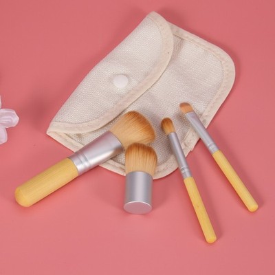 4 Pcs Multi-functional Beauty Make-up Brush Tool Brushes for Women Cosmetics