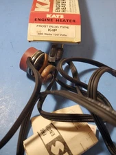K4P Frost Plug Engine Block Heater NOS Kat's 