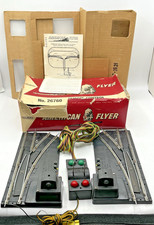 Gilbert American Flyer S Gauge 26760 Track Switches in OB w/Inst. Sheet, Inserts