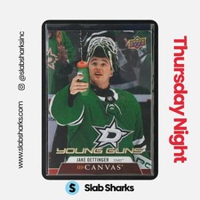 2020 UPPER DECK #C98 JAKE OETTINGER UD CANVAS YOUNG GUNS RC ROOKIE