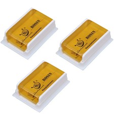 3 Pack Violin Rosin Light Low Dust for Violin Viola Cello with Case Yellow..