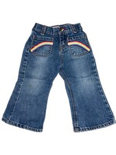 Osh Kosh B' Gosh 18m Girls Rainbow Pocket Flare Jeans
