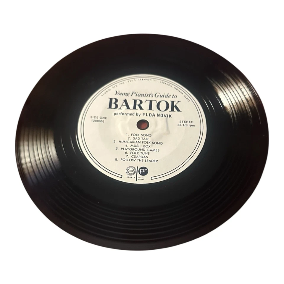 Young Pianist’s Guide to Bartok 1976 NM Record Ylda Novik Studio PR VTG NOS - Image 3 of 4