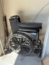 Invacare Tracer SX3 16" Manual Wheelchair with Desk Arms  Swing-Away Footrests.