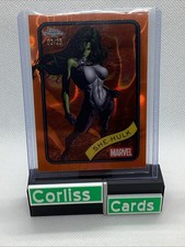 2025 Topps Chrome Marvel She-Hulk #110 Orange Refractor /25🔥💎🔥