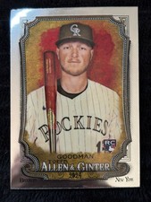 Hunter Goodman #3 2024 RC Topps Allen & Ginter Rookie Card Colorado Rockies