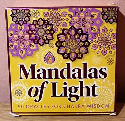 Mandalas des Lichts Orakel Karten 50 Orakel für Chakra Weisheit