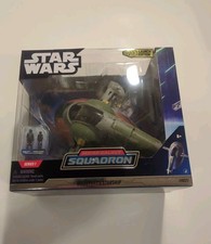 Star Wars- Micro Galaxy Squadron - Boba Fett's Starship  Slave 1  Launch Edition