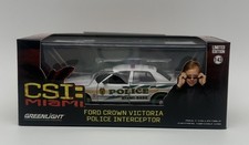 GREENLIGHT GREEN MACHINE CSI MIAMI FORD CROWN VICTORIA POLICE 1:43 CHASE 86508