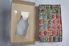 Lot of Australian stamps from 1920-1950, postmarked for variety research (58871)