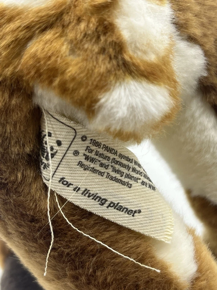 WWF Bambi Plüschtier Tierfigur Vintage 1989 Selten Stofftier 30cm mit Etikett - Bild 3 von 4